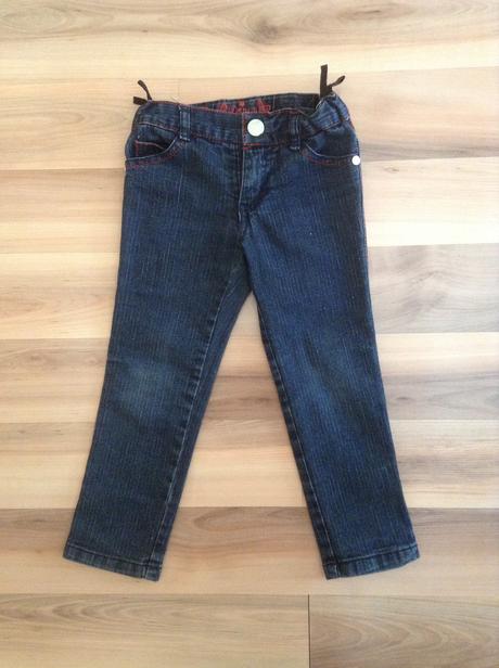 Slim rifličky, 1 1/2-3r., denim,98