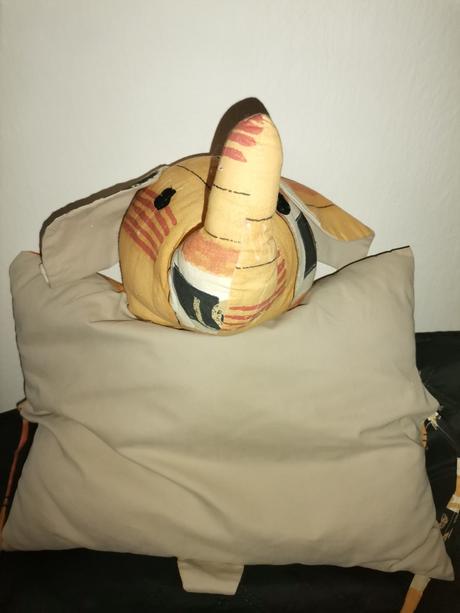 Detský vankúš slon, šírka (cm): 45,dĺžka (cm): 30