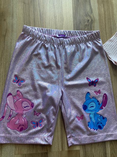 Kratasy stich + zadarmo tricko, kik,128
