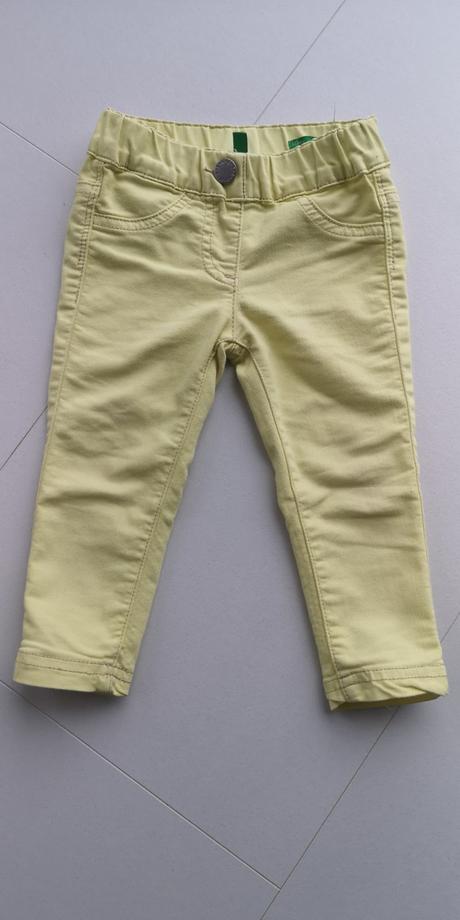 Žlté rifle benetton, benetton,86