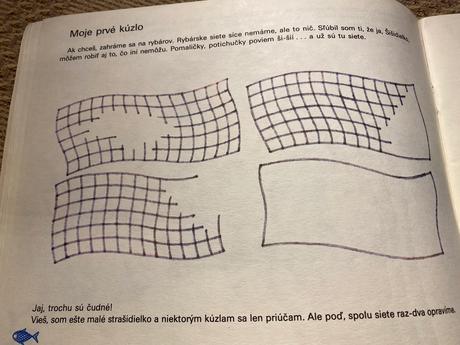 Motýlie počty retro starý pracovný zošit 1984,