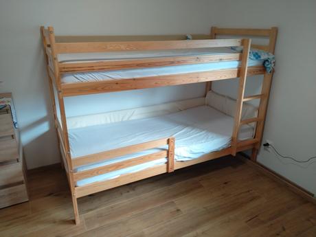 Poschodová postel, šírka (cm): 90,dĺžka (cm): 200