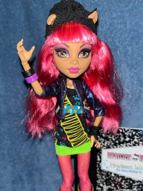Monster high howleen wolf, 