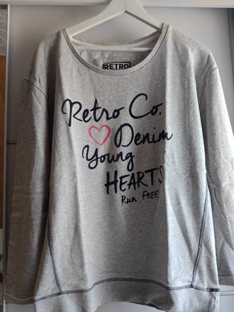 Retro pohodlná oversize makucka mikins, l