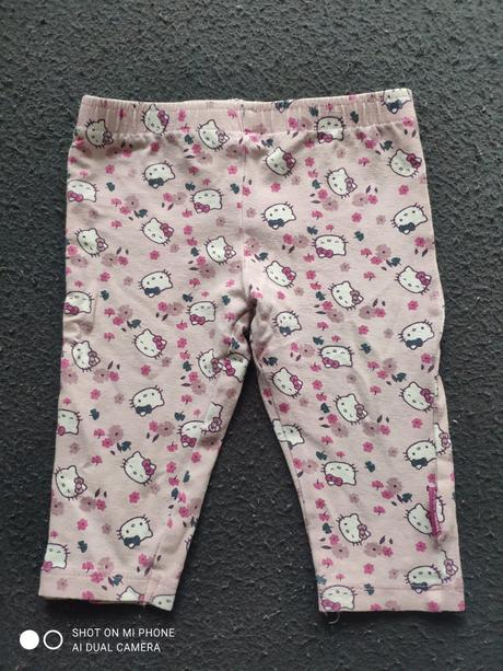 Legínky pre dievčatko veľ.68, hello kitty,68