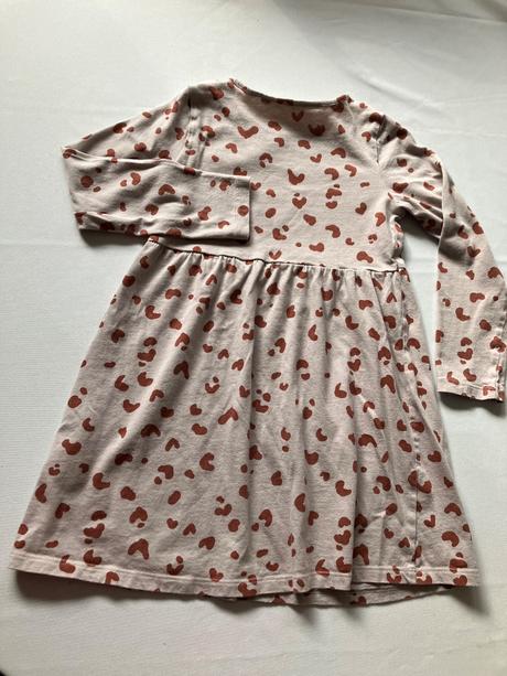 Šaty s dlhým rukávom, h&m,110