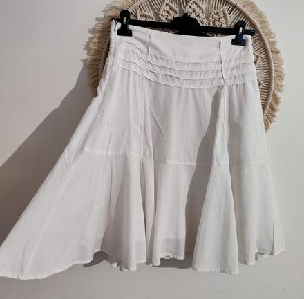 Midi biela sukňa orsay, orsay,m