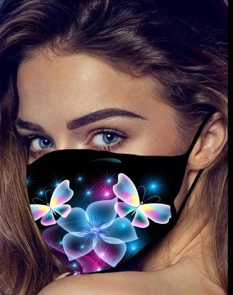 Prekrásne štýlové rúška,