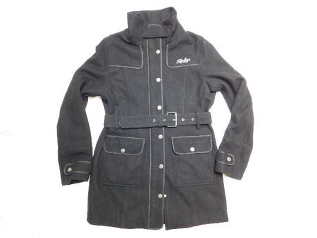 Damsky trendy vlneny kabatik, 38