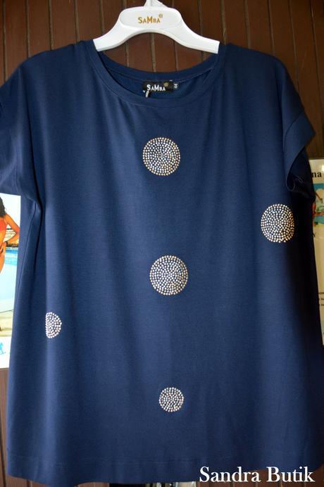 Dámsky exkluzívny top samba dámske tričko, 42 - xxxl