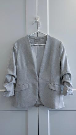 Sivé sako h&m, h&m,m