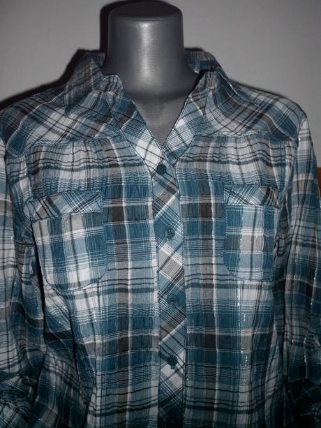 Košieľka so striebornou niťou michele boyard, l