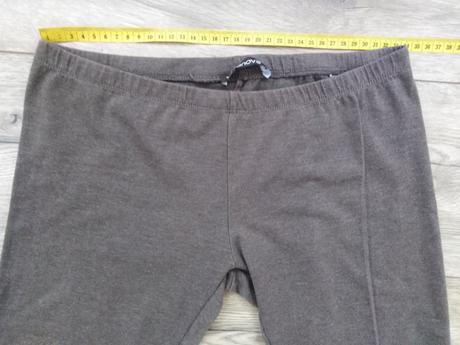 Hnedé bavlnené legíny 36/38, terranova,m