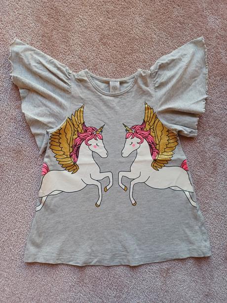 Tričko s volánovými rukávmi, lindex,98