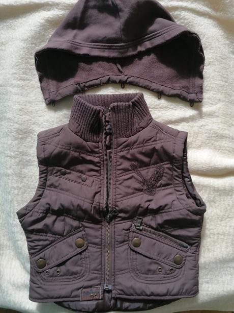 Vesta s odnímateľnou kapucňou, le coq sportif,104