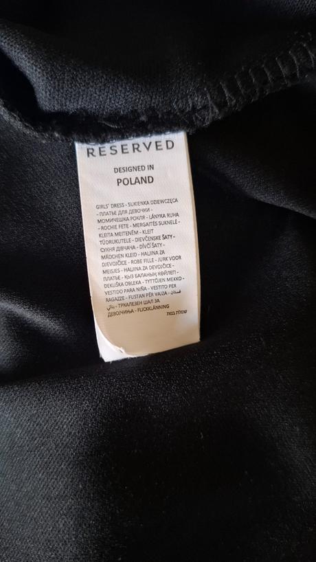 Dievčenské šaty, reserved,158