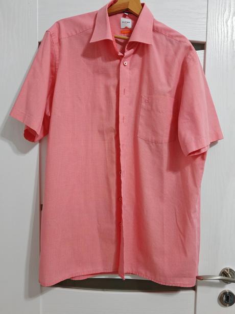 Pánska košeľa korálova ružová xl bavlna, xl