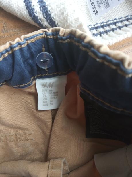 Set svetríka s nohavicami, h&m,86
