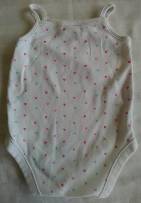 Dievčenské body na ramienka so srdiečkami, f&f, f&f,68