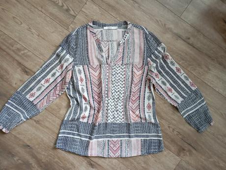 Vzorovaná letná košeľa s aj m, m