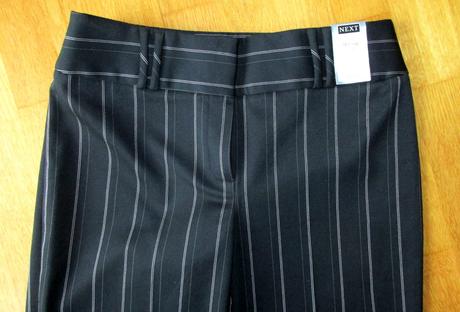 Siroke nohavice zn. next s pasikmi, c. 38 /uk 10, next,38