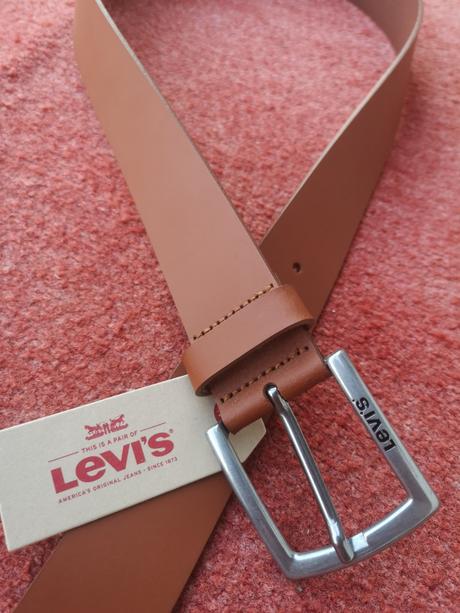 Levis pánsky kožený opasok, levi’s