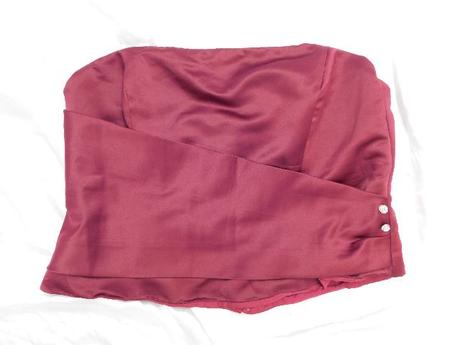 Luxusny satenovy korzetovy top, 46