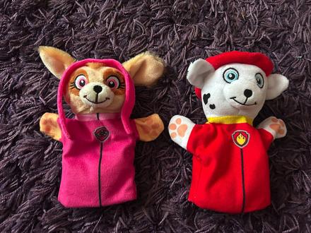 Sada 2 ks máňušiek labkova patrola,