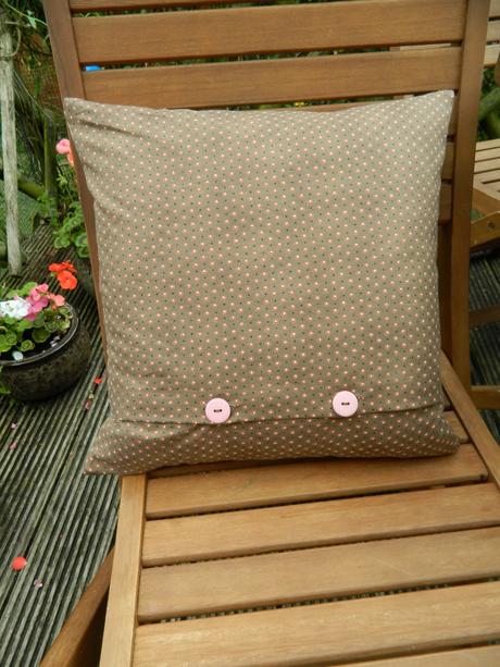 Patchwork navliecka na vankus 40cm x 40cm,