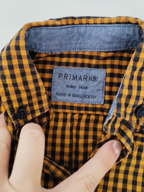 Chlapčenská košeľa, primark,74