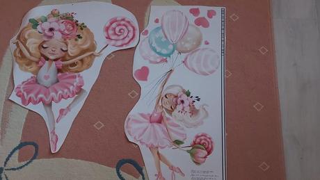 Kvalitne nalepky na stenu - baletky, 