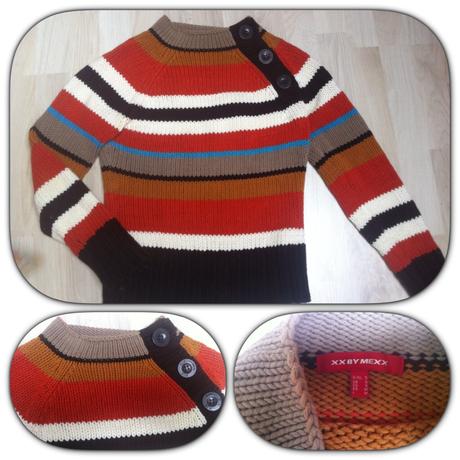 Kvalitný teplý sveter, mexx,s