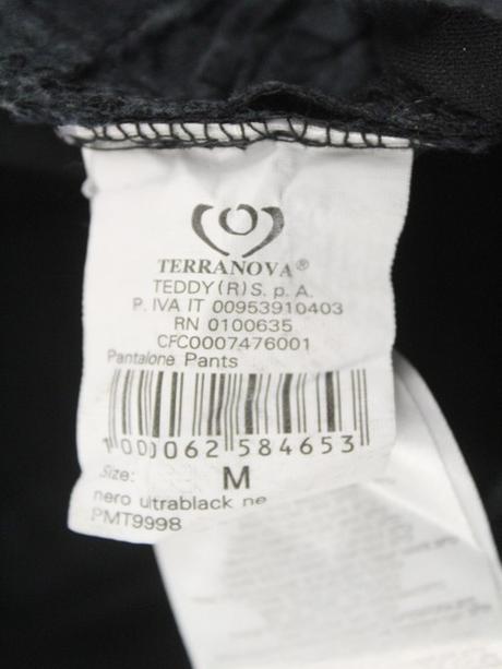 Hrubšie čierne rifle terranova veľ. m, terranova,42