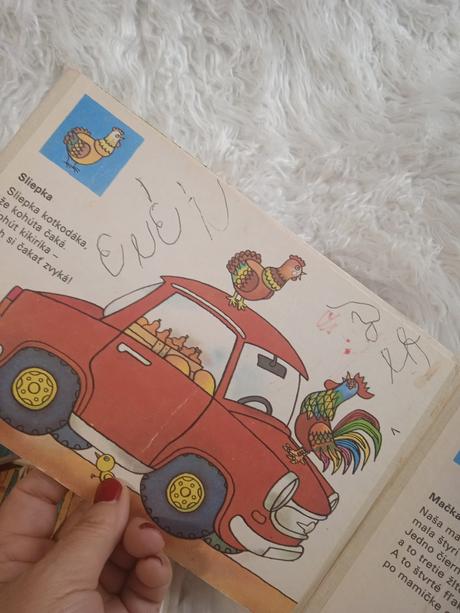 Retro knihy, detské, 