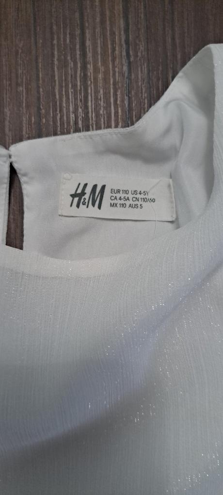 Trblietavá blúzka, h&m,110