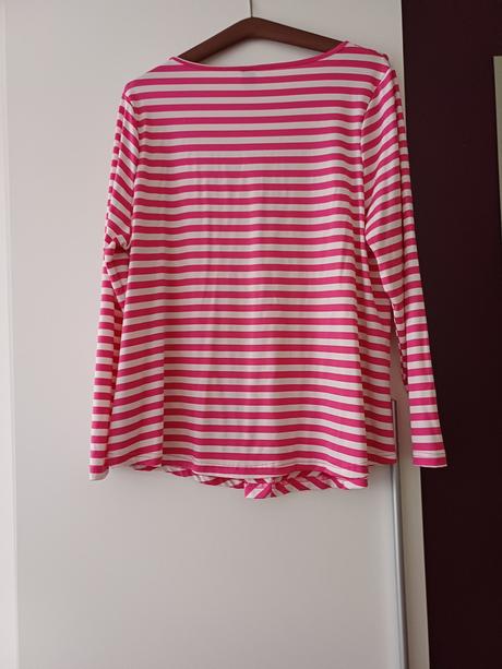 Elegantné pásikavé tričko, xxl