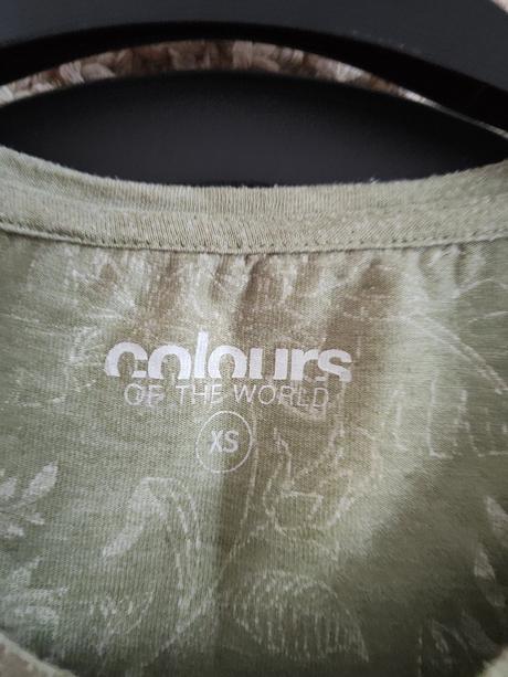 Tričko, colours of the world,xs