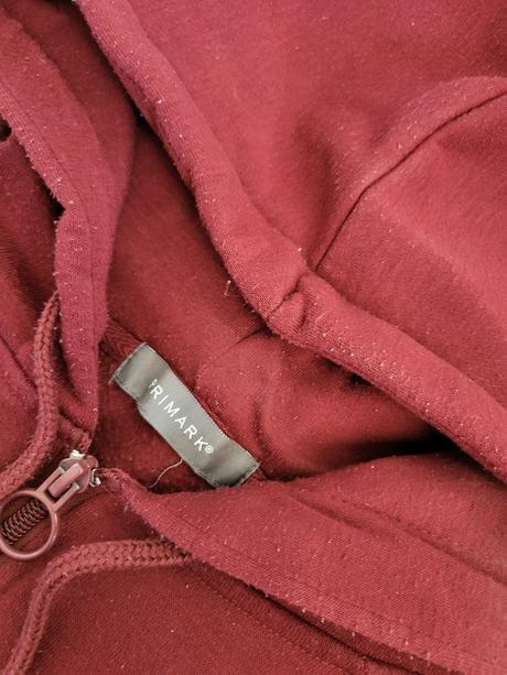 32/34 bordová mikina, primark,34