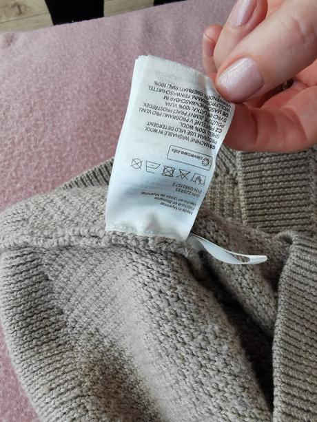 100perc. merino sveter, h&m,116