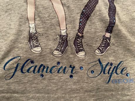 Geox set leginy a tričko s kamienkami, geox,116