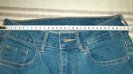 Dámske/dievčenské úzke rifle velk. 26, denim,26