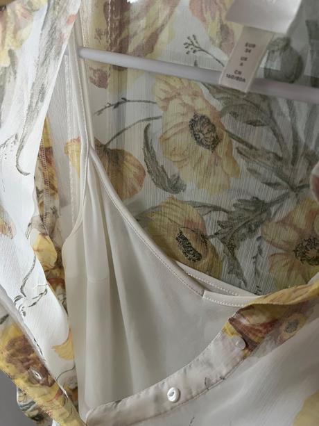 Letné romantické boho šaty h&m, h&m,xs