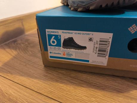 Dámske turistické topánky, columbia,37