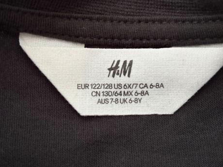Morské tričko veľ. 122/128, h&m,128