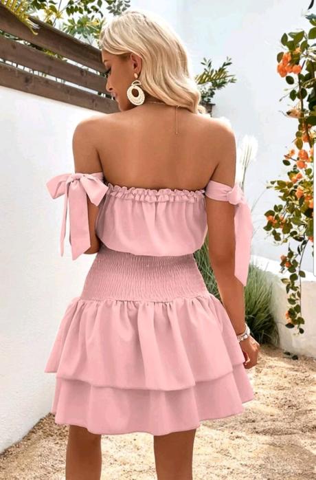 Šaty s volanmi poštovné zdarma, l / m / s / xl