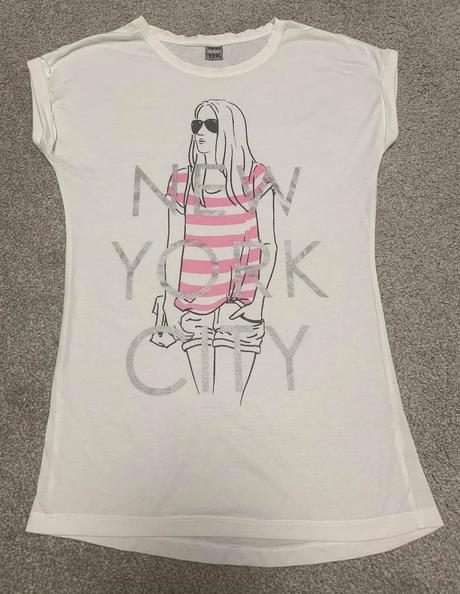 Tričko nyc y.f.k. vel. 158-164, 158
