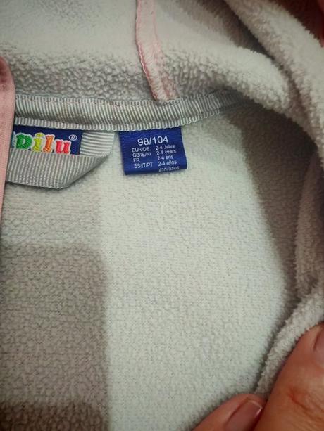 Softšelová bunda veľ. 98/104, lupilu,98