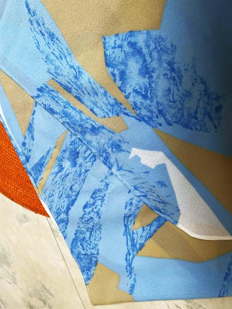 Ľahúčka šatka okolo krku, xl