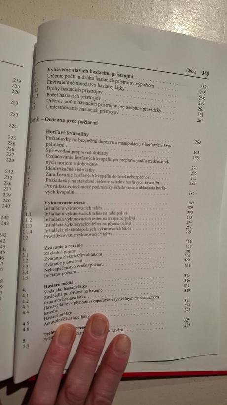 Kniha ochrana pred požiarmi, 
