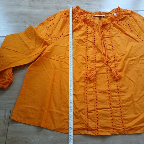 Oranžová letná košeľa/blúzka, tchibo,46